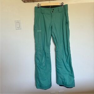 Patagonia Insulated Snowbelle Snow / Ski Pants in Teal Women’s size Small